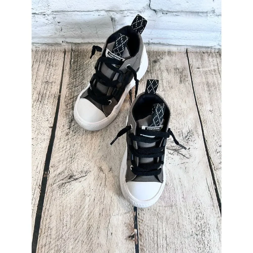 CONVERSE Toddler Chuck Taylor All Star Sporty Street Canvas Sneakers / Size: 8